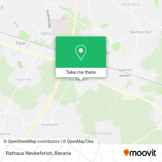 Rathaus Neukeferloh map