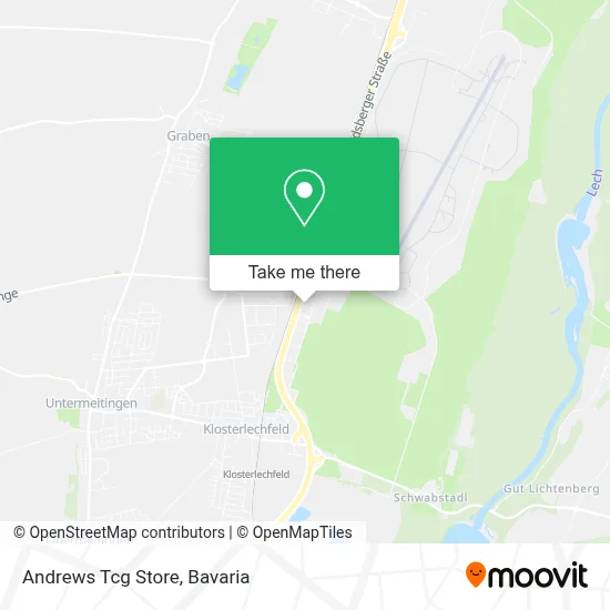 Andrews Tcg Store map