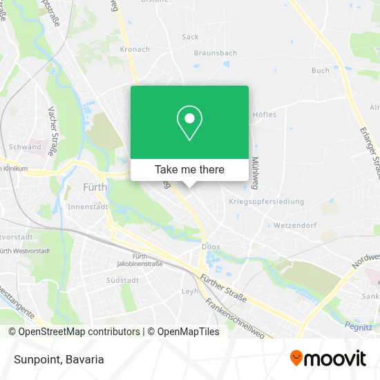 Sunpoint map