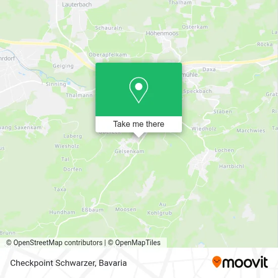 Checkpoint Schwarzer map