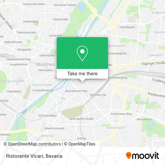 Ristorante Vicari map