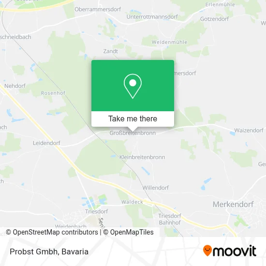 Probst Gmbh map