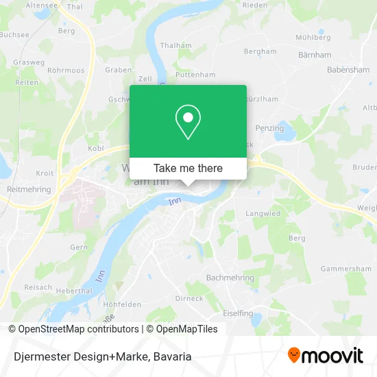 Djermester Design+Marke map
