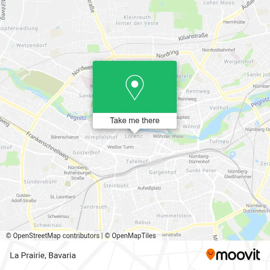 La Prairie map