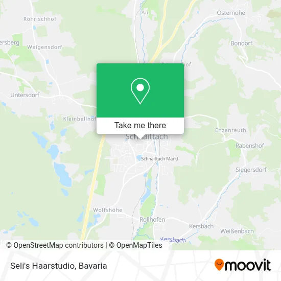 Seli's Haarstudio map