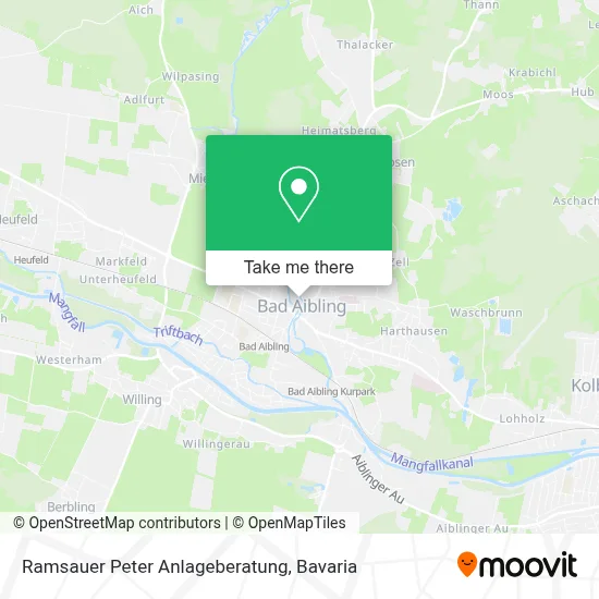 Ramsauer Peter Anlageberatung map