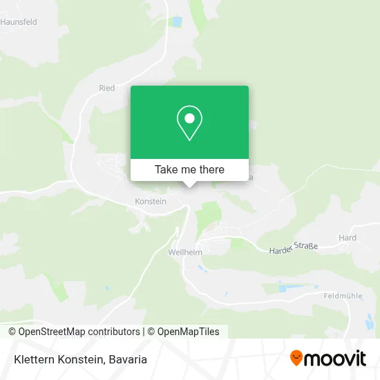Klettern Konstein map