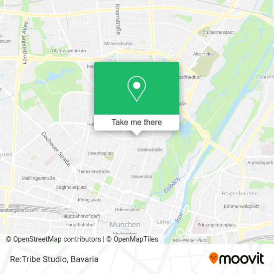 Re:Tribe Studio map