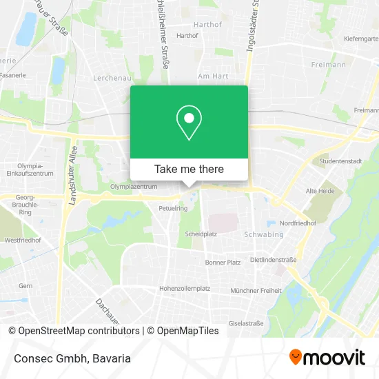 Consec Gmbh map