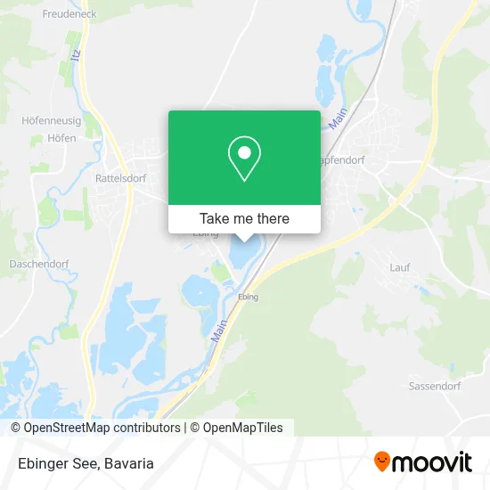 Ebinger See map
