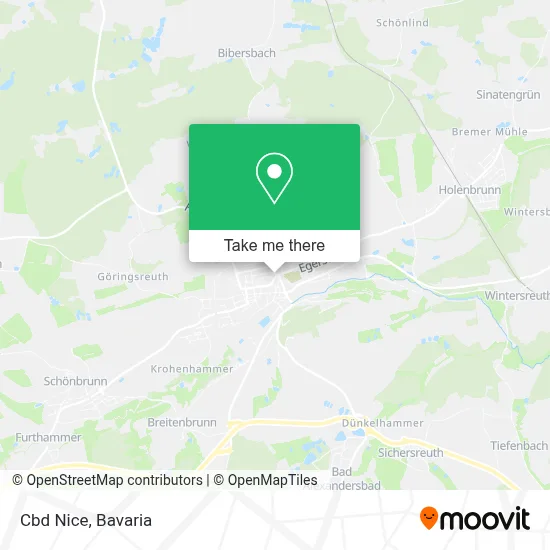 Cbd Nice map