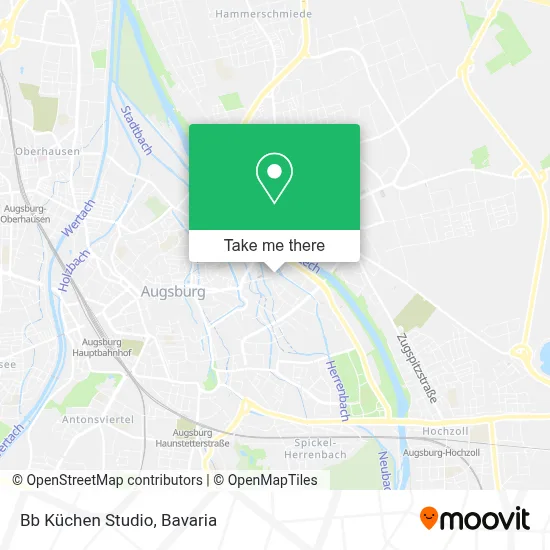 Bb Küchen Studio map