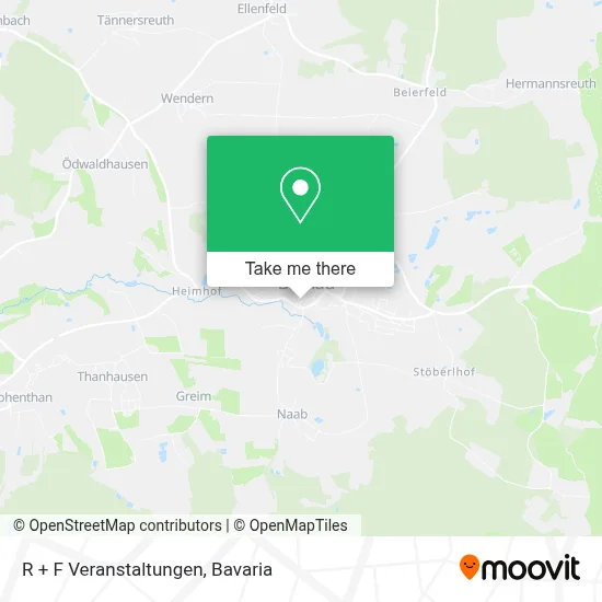 R + F Veranstaltungen map