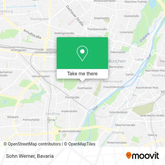Sohn Werner map