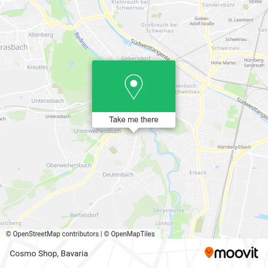 Cosmo Shop map
