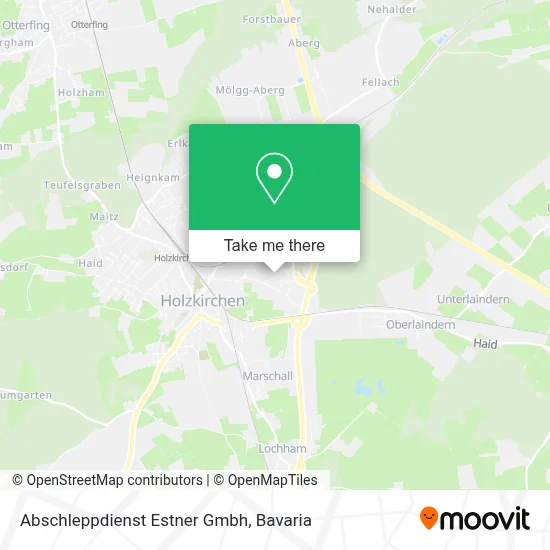 Abschleppdienst Estner Gmbh map