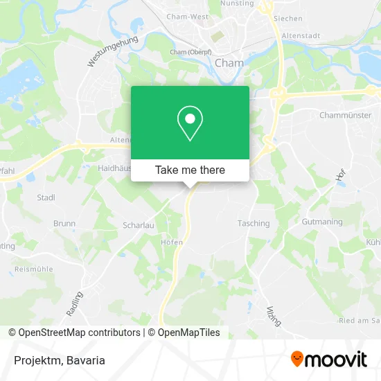 Projektm map