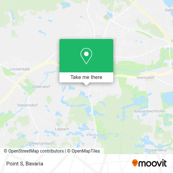 Point S map