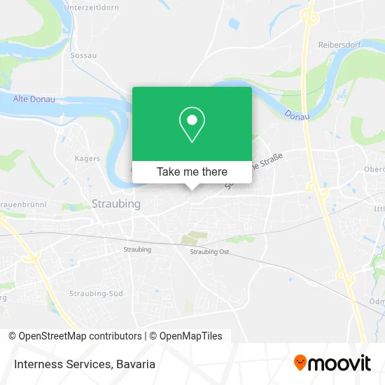 Interness Services map