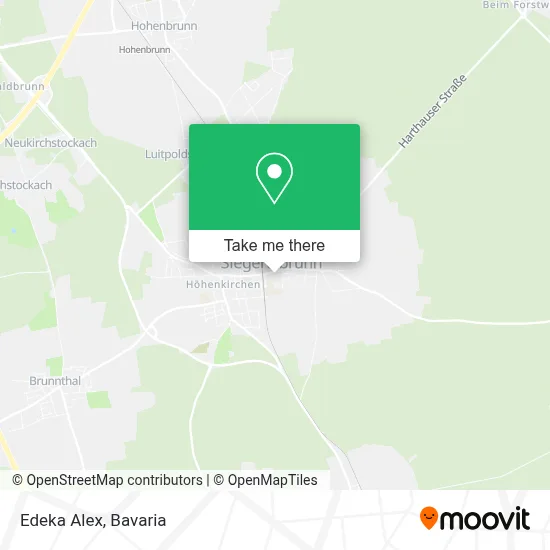 Edeka Alex map