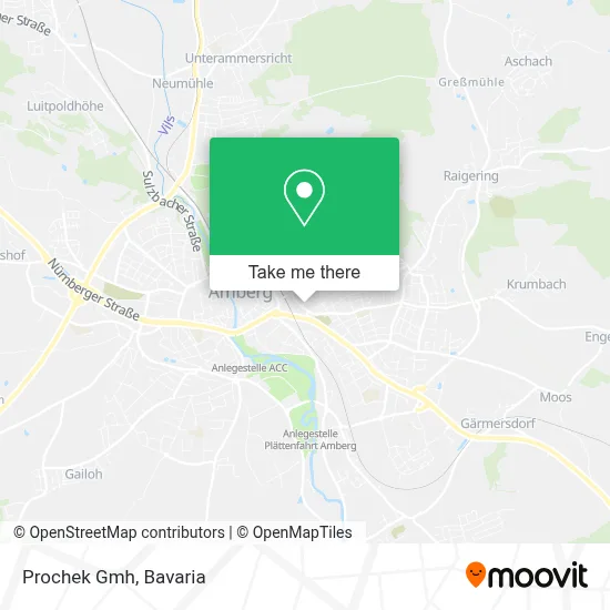 Prochek Gmh map