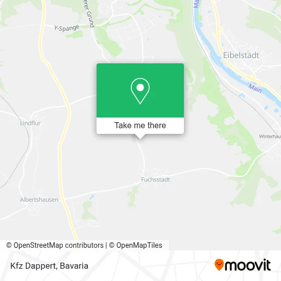 Kfz Dappert map