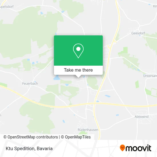 Ktu Spedition map