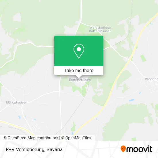 R+V Versicherung map