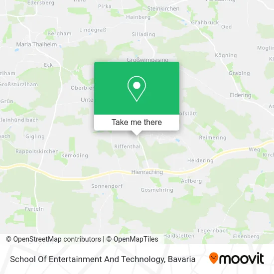 School Of Entertainment And Technology map