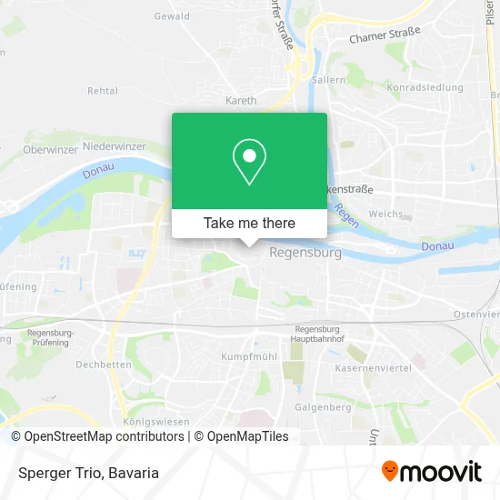 Sperger Trio map