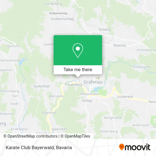 Karate Club Bayerwald map
