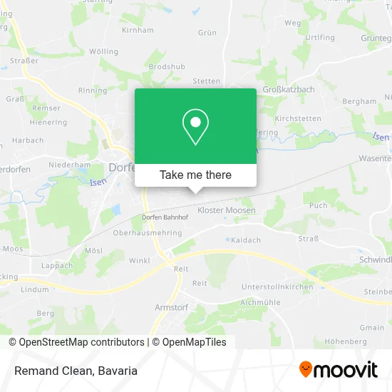 Remand Clean map