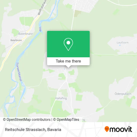 Reitschule Strasslach map