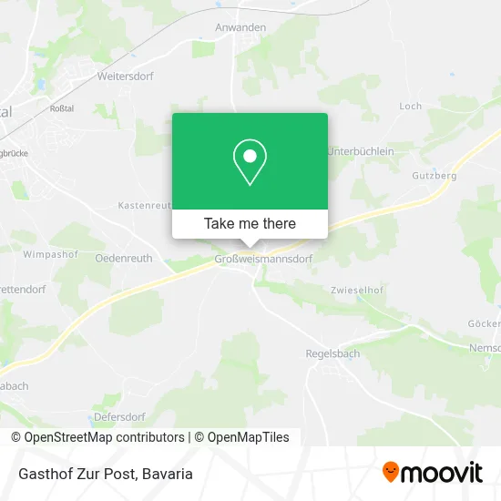 Gasthof Zur Post map