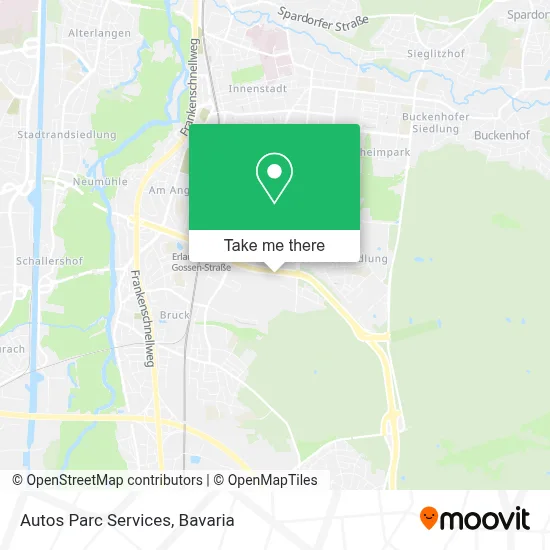 Autos Parc Services map