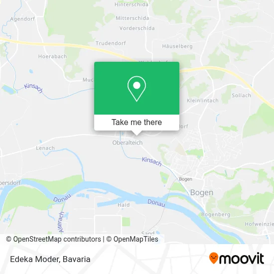 Edeka Moder map