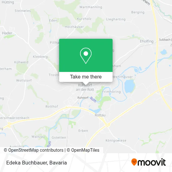 Edeka Buchbauer map