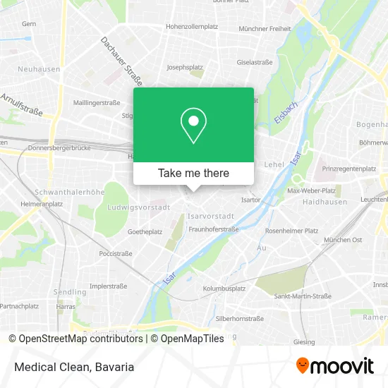 Medical Clean map