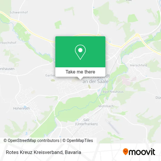 Rotes Kreuz Kreisverband map