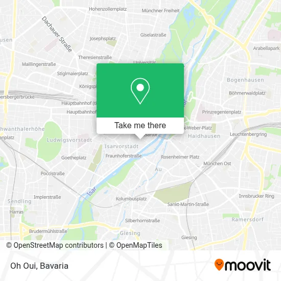 Oh Oui map