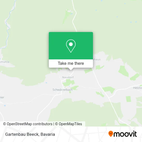 Gartenbau Beeck map