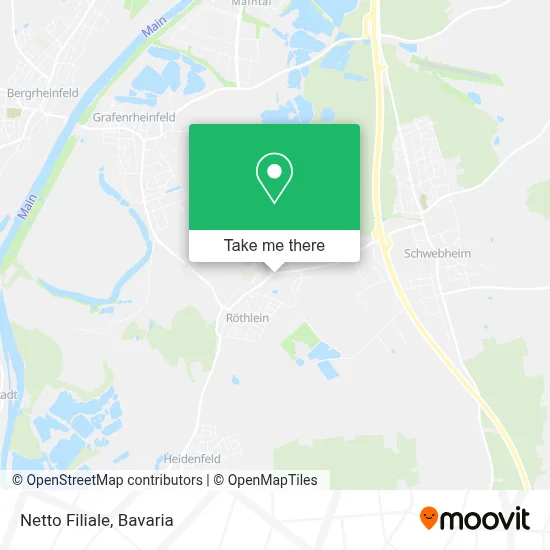 Netto Filiale map