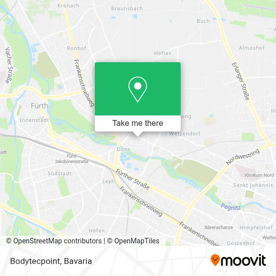 Bodytecpoint map