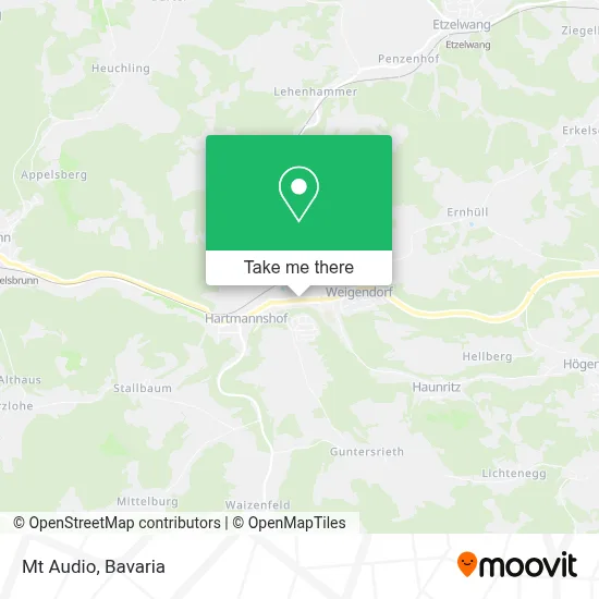 Mt Audio map