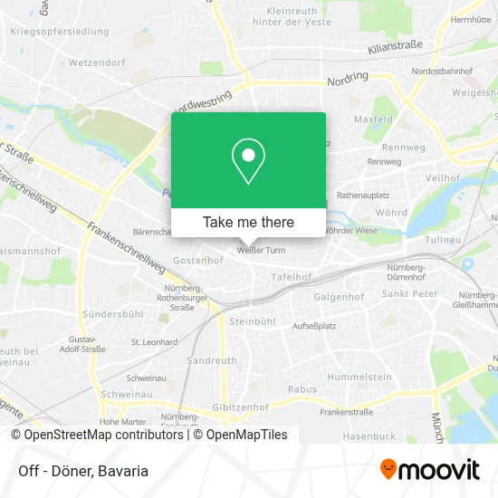 Off - Döner map