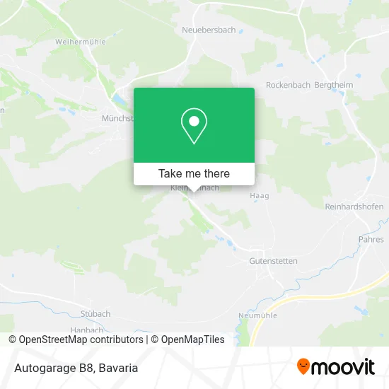 Autogarage B8 map