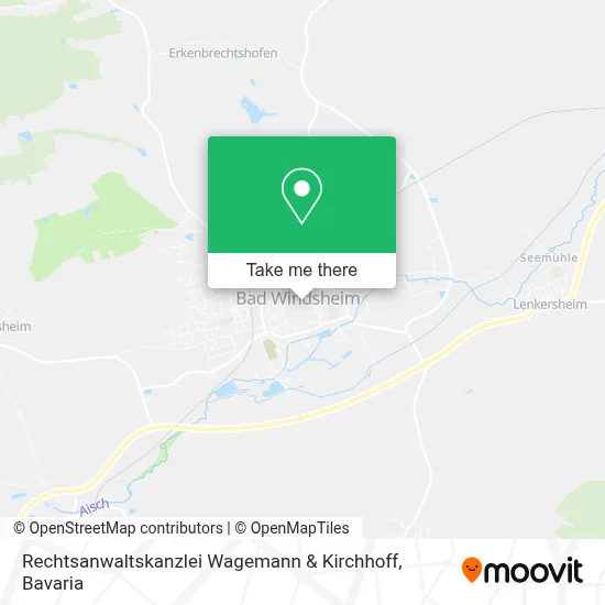 Rechtsanwaltskanzlei Wagemann & Kirchhoff map