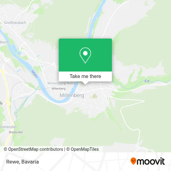 Rewe map