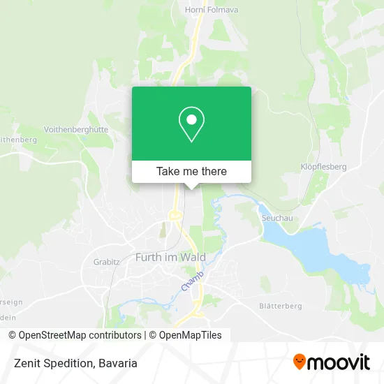 Zenit Spedition map