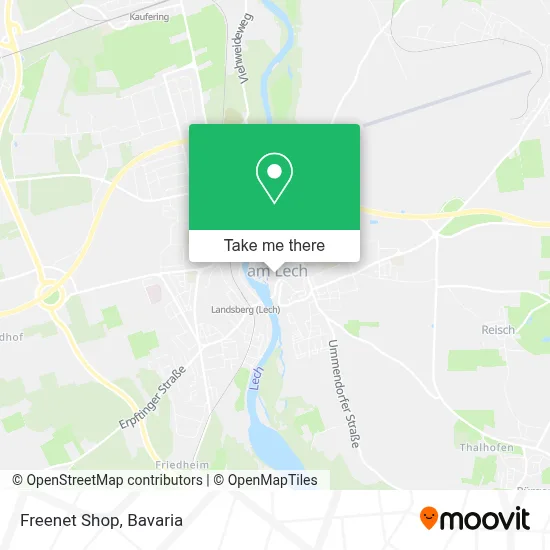 Freenet Shop map